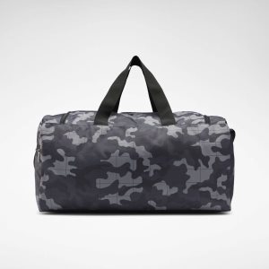 Reebok Core Graphic Medium Grip Duffel Taschen Herren - Schwarz - DE 457-RIH